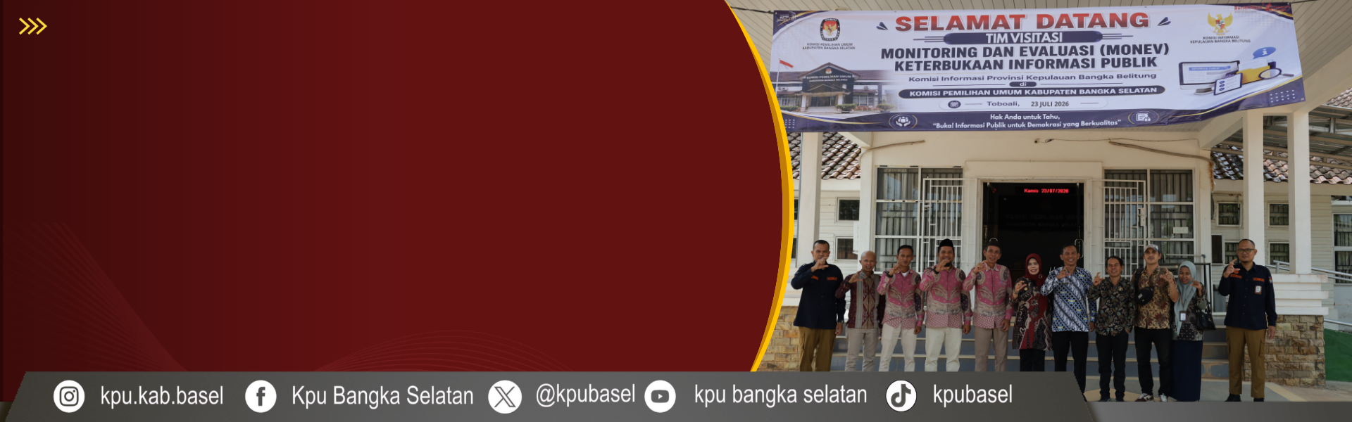 HAK ANDA UNTUK TAHU, BUKA! INFORMASI PUBLIK UNTUK DEMOKRASI YANG BERKUALITAS